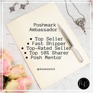 Poshmark Ambassador: Glad you’re here! Save to revisit. :) -MK